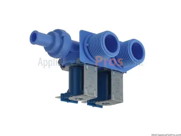 GE washer E22: example water inlet valve (part WH13X10023), representative part photo for this code